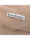 Studios Wool Muffler Oatmeal Melange - ACNE STUDIOS - BALAAN.