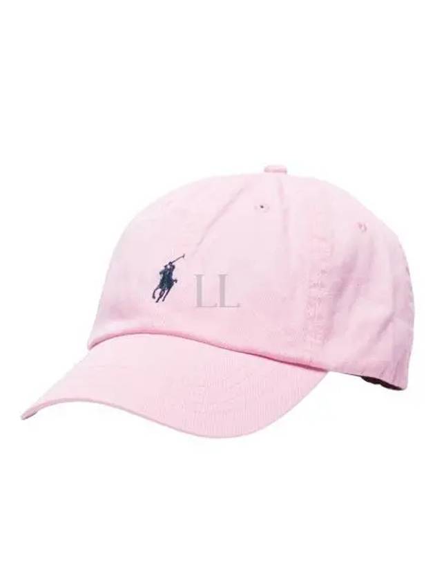 Embroidered Pony Ball Cap Pink - POLO RALPH LAUREN - BALAAN 2