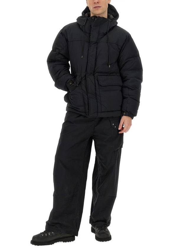 Vail Combo Hooded Down Jacket Black - TEN C - BALAAN 3