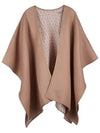 Reversible Gancini Cape 32 7984 TAN 0742465 - SALVATORE FERRAGAMO - BALAAN 4