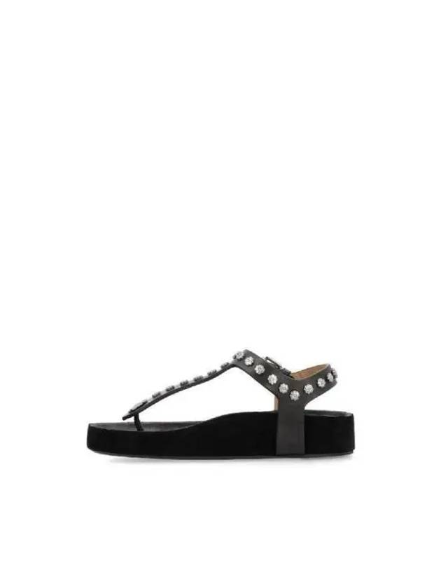 Enore Sandals Black - ISABEL MARANT - BALAAN 4