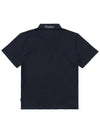 Tiger Collection Bucket Polo T Shirt NAVY - MALBON GOLF - BALAAN 2