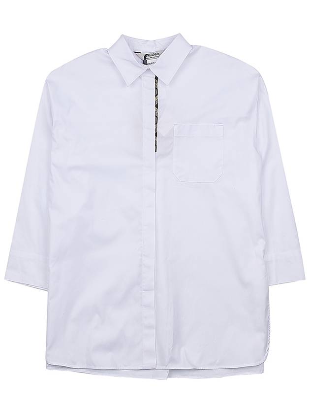 Women's Sylvie Cotton Shirt SYLVIE 002 - MAX MARA - BALAAN 1