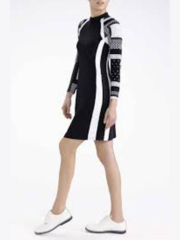 Handkerchief Paneled Dress Black - PXG - BALAAN 4