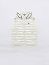 Akaishi Padded Down Vest White - MONCLER - BALAAN 3