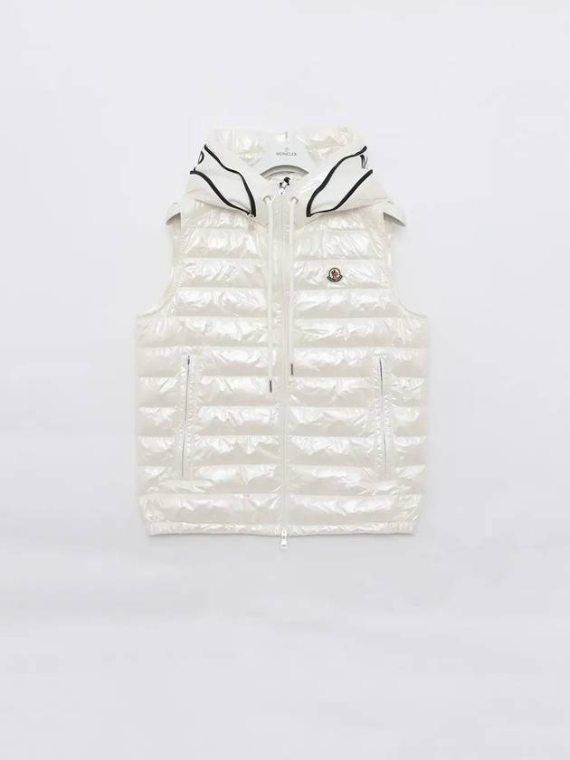 Akaishi Padded Down Vest White - MONCLER - BALAAN 3