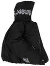 BBD Graffiti Logo Hidden Cuff Puffer Jacket Black - BLACKBLOND - BALAAN 2