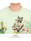 Men s Short Sleeve T Shirt HOLLYWOOD ESW LIME M - WILD DONKEY - BALAAN 5