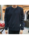 Center Back Stripe Crewneck Sweatshirt Navy - THOM BROWNE - BALAAN 3