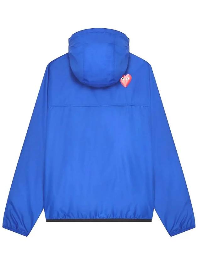 Play x Kway Le Bray 3 0 Hooded Jacket P1 J502 2 Blue - COMME DES GARCONS - BALAAN 3