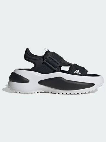 Mehana Sandals Women s Core Black Cloud White IF7365 693193 - ADIDAS - BALAAN 1