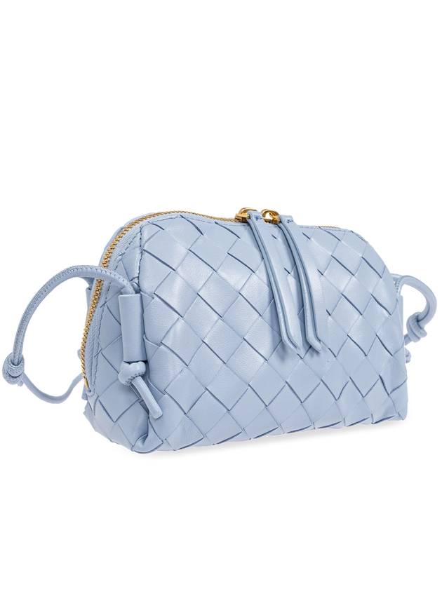 Bottega Veneta Shoulder Bag Concert, Women's, Light Blue - BOTTEGA VENETA - BALAAN 4