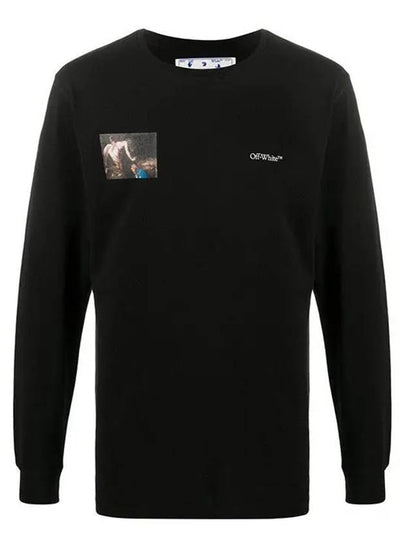 Caravaggio Angel Long Sleeve T-Shirt Black - OFF WHITE - BALAAN 2