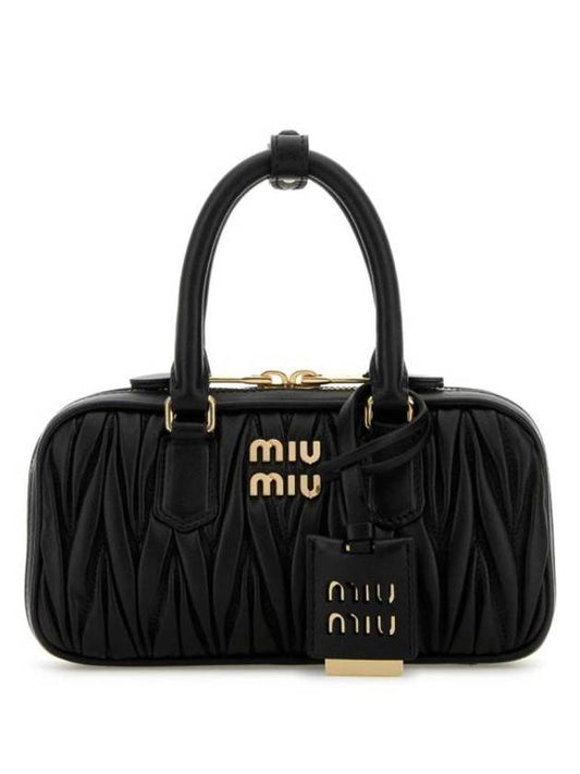 Shoulder Bag 5BP088N88 F0002 Black - MIU MIU - BALAAN 1