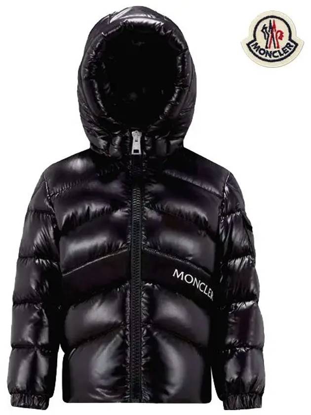 Kids Padded Jacket Black GROSEILLER 1A00050 68950 999 12A 14A - MONCLER - BALAAN 2