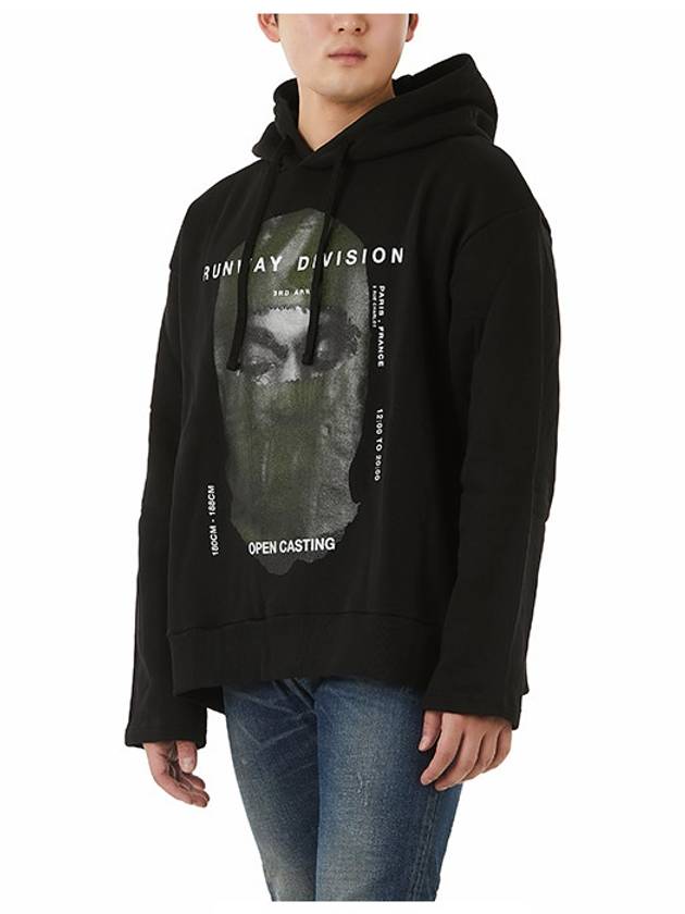 Kanye Mask Print Hoodie Black - IH NOM UH NIT - BALAAN 2