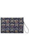 Large Jacquard Clutch Bag Navy - ETRO - BALAAN 4