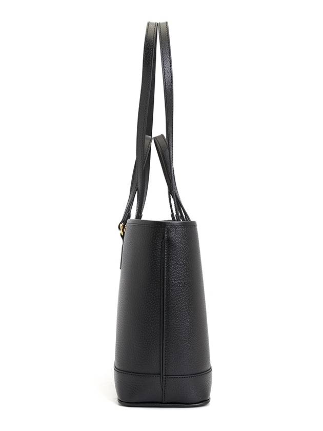 Ophidia Leather Tote Bag Black - GUCCI - BALAAN 4