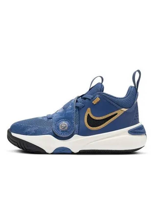 Team Hustle D 11 Low Top Sneakers Mystic Navy - NIKE - BALAAN 2