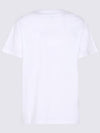 Logo Print Short Sleeve T-Shirt White - GANNI - BALAAN 5