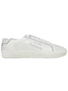 Women's Court Classic Python Low Top Sneakers White - SAINT LAURENT - BALAAN 2