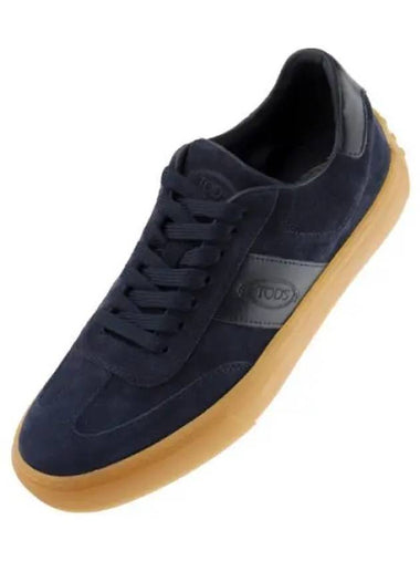 suede logo panel sneakers - TOD'S - BALAAN 1