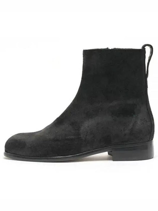 Michaelis Suede Ankle Boots Black - OUR LEGACY - BALAAN 2