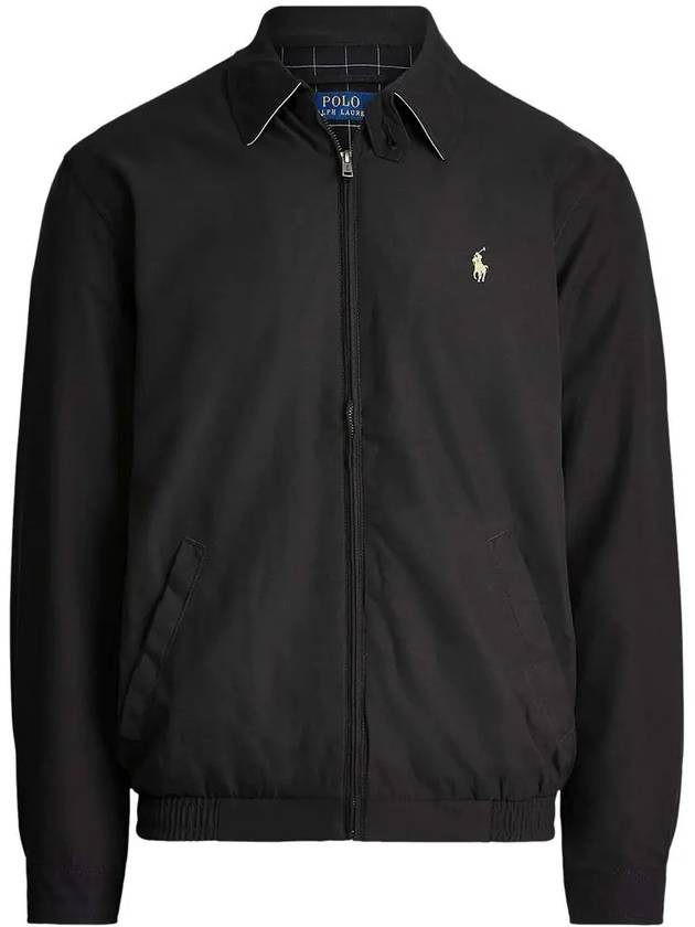 Harrington Windbreaker Black - POLO RALPH LAUREN - BALAAN 2