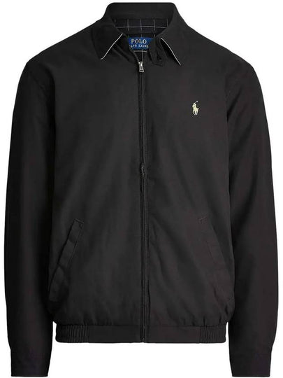 Harrington Windbreaker Black - POLO RALPH LAUREN - BALAAN 2