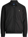 Harrington Windbreaker Black - POLO RALPH LAUREN - BALAAN 3