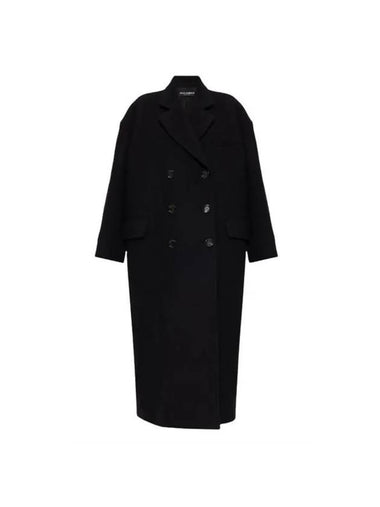 FW23 oversized wool coat F0V9DT FU2N0 - DOLCE&GABBANA - BALAAN 1