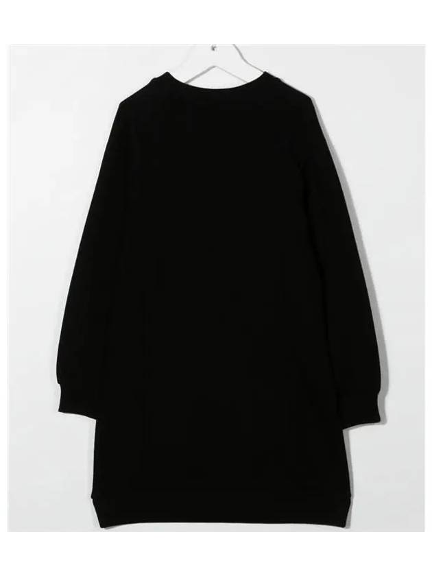 Junior 12 14 Logo Button Detail Jersey Dress - BALMAIN - BALAAN 3