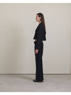 semi-wide wool pants black - UNMUTE - BALAAN 8