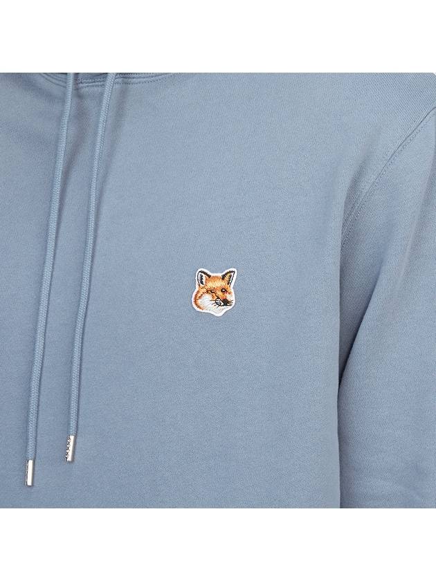 Fox Head Patch Regular Hoodie Light Blue - MAISON KITSUNE - BALAAN 7