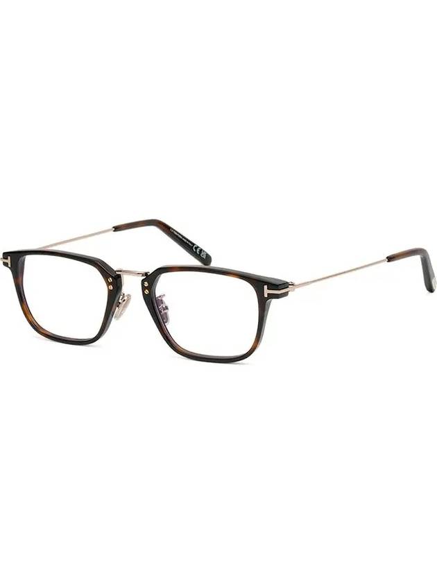 Blue light blocking glasses frame TF5862DB 052 square horn rim Asian fit - TOM FORD - BALAAN 6