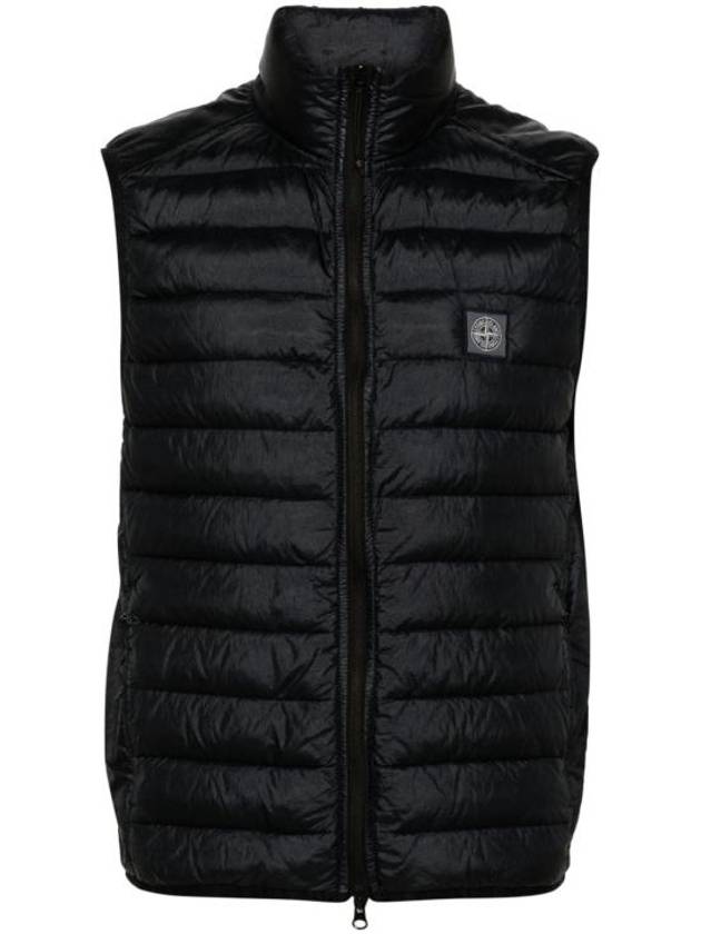 Chamber R Nylon Down Vest Navy - STONE ISLAND - BALAAN 2