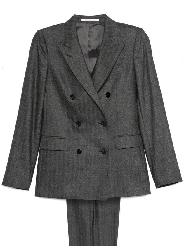 Tagliatore Gray Wool Parigi Suit - TAGLIATORE - BALAAN 1