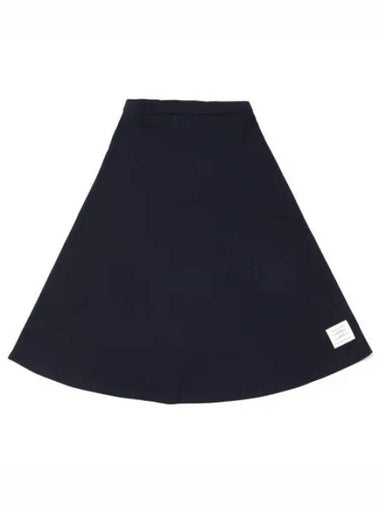 RWB Tab Pointel Ribbed Line Skirt - THOM BROWNE - BALAAN 1