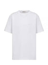 313J696B0554 080 Logo embroidered cotton short sleeve t shirt - DIOR - BALAAN 1