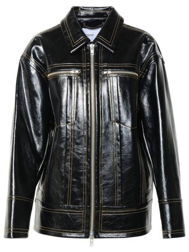 leather jacket 62217897789900 - STAND STUDIO - BALAAN 1