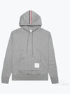 Men's Center Back Stripe Logo Patch Hoodie Grey - THOM BROWNE - BALAAN 2