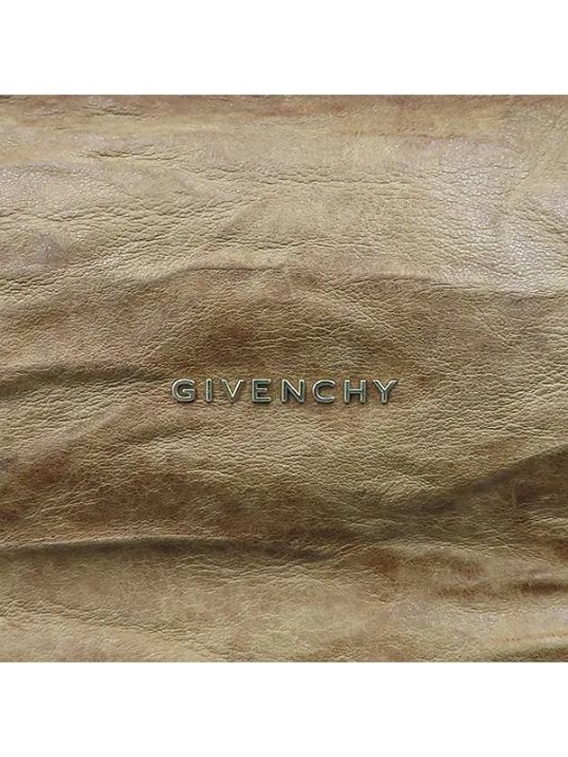 11L5252004 Brown color wrinkle leather Pandora L large 2WAY - GIVENCHY - BALAAN 4