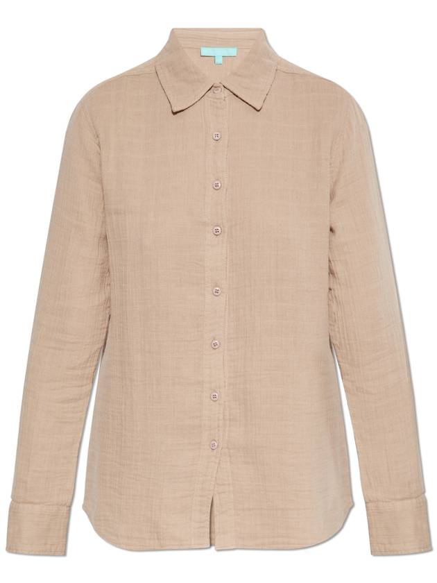 Melissa Odabash Shirt Tina, Women's, Beige - MELISSA ODABASH - BALAAN 1