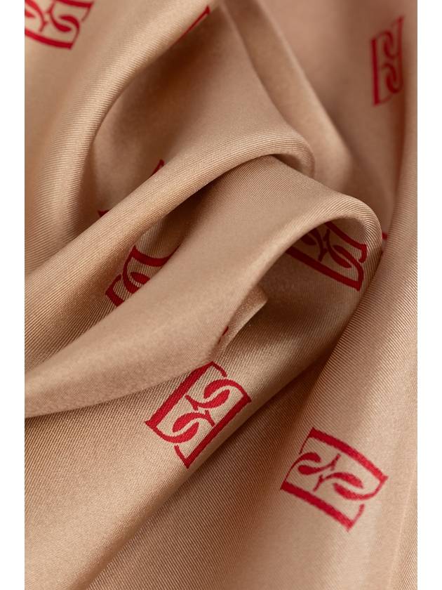 By Malene Birger Silk Scarf Monnas, Women's, Beige - BY MALENE BIRGER - BALAAN 4