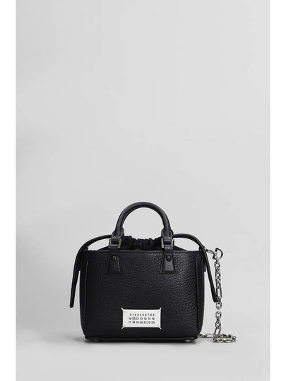 Horizontal Leather Shoulder Bag Black - MAISON MARGIELA - BALAAN 2