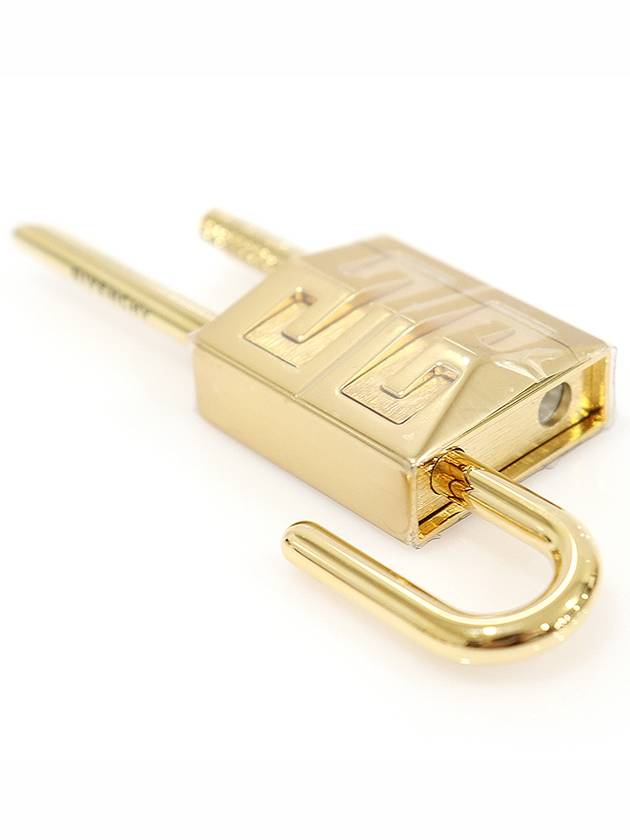 BK60D5K1C9 Gold Metal Small 4G Padlock Pendant Keyring Bag Charm - GIVENCHY - BALAAN 5