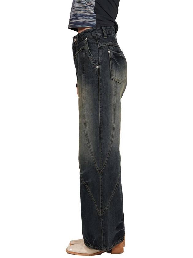 Domingo Wave Wide Jeans - DILETTANTISME - BALAAN 4