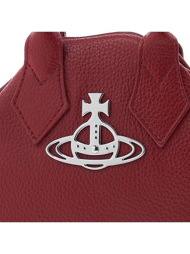 Logo Mini Yasmin Tote Bag Red - VIVIENNE WESTWOOD - BALAAN 7