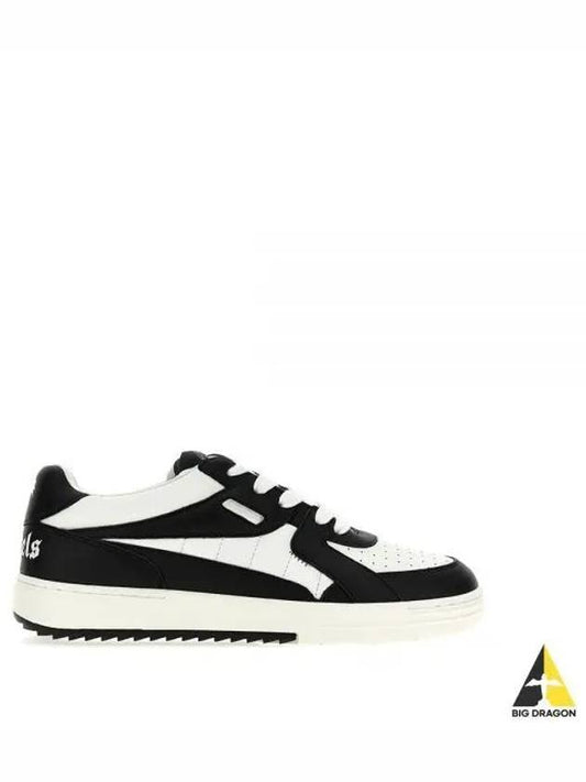 University Low-Top Sneakers White Black - PALM ANGELS - BALAAN 2