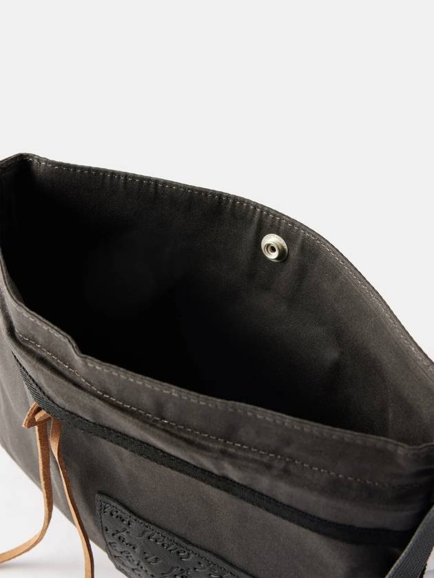 Andemer Wax Cross Bag Dark Grey - ACNE STUDIOS - BALAAN 8